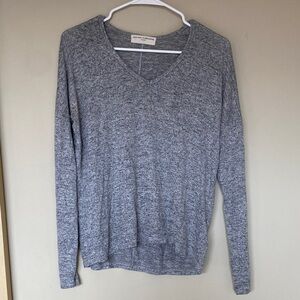 Urban Outfitters Heather Gray V-Neck Sweater
